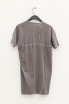 BORIS BIDJAN SABERI Short Sleeve T-Shirt TS ONE PIECE RF F035 Charcoal Gray 3 PBBS21